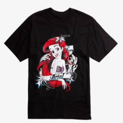 little mermaid tattoo shirt